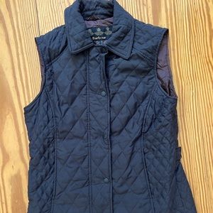 Barbour quilted riding vest, excellent condition